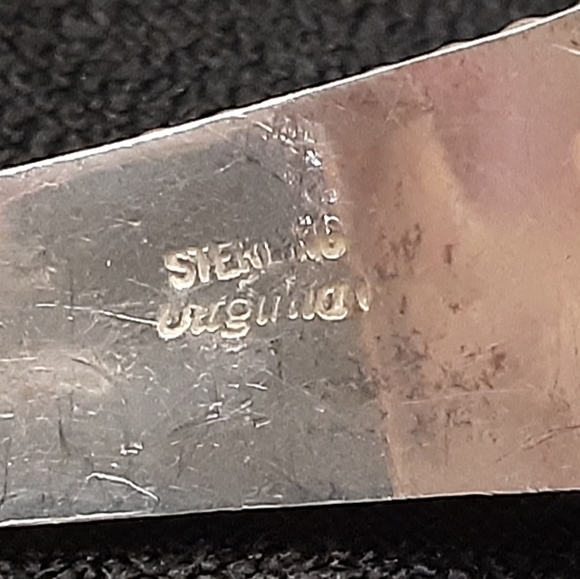 Vintage Native American Opal Silver and Gold Watch - Picture 6 of 6